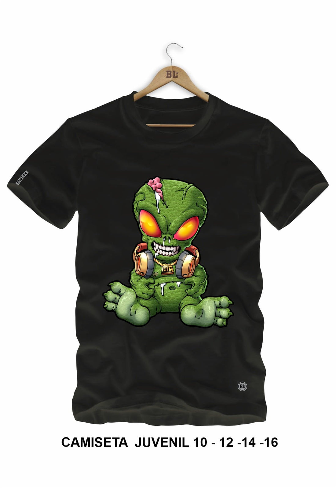 Camiseta Juvenil Alien 
