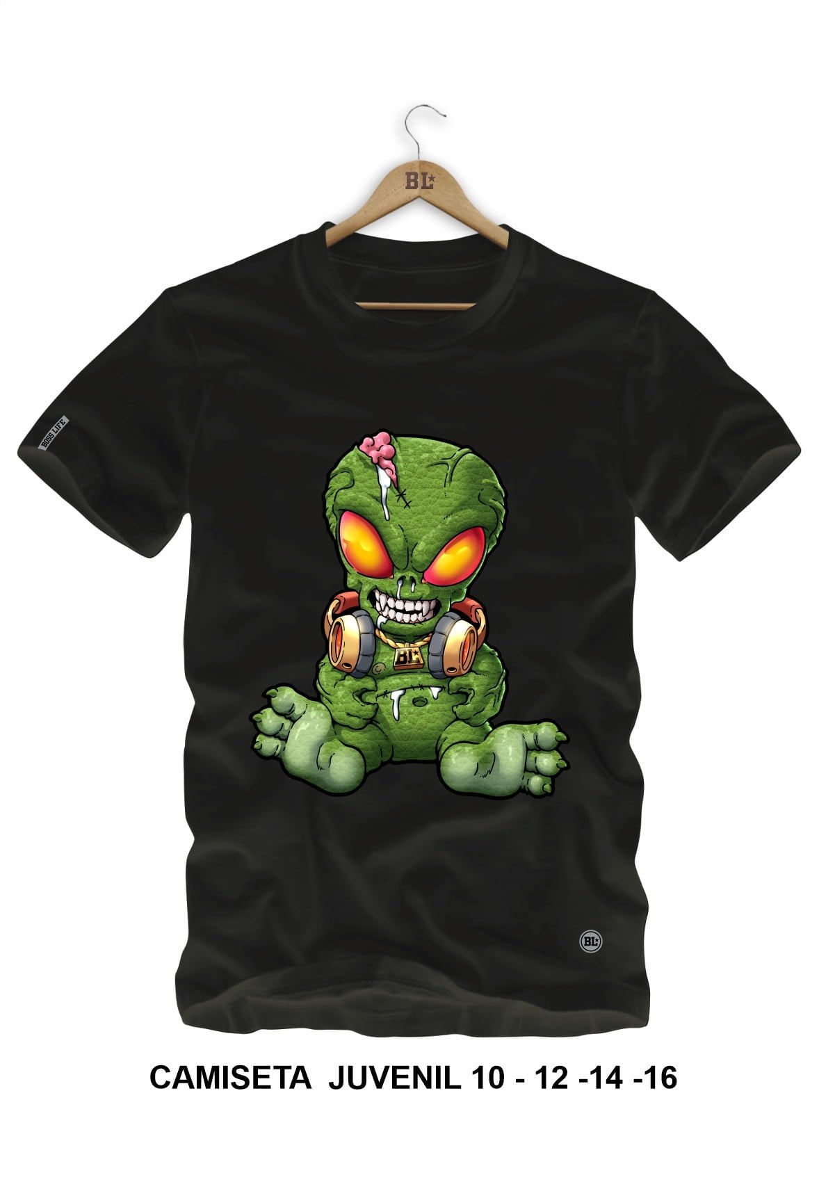 Camiseta Juvenil Alien 