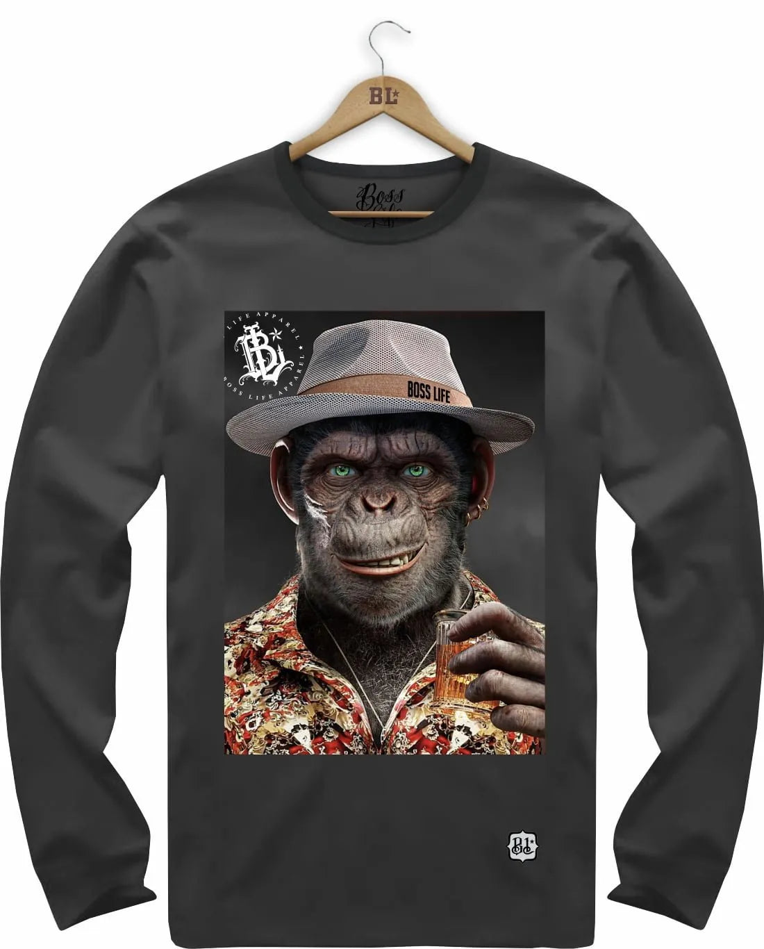 CAMISETA MANGA LONGA MONKEY 2
