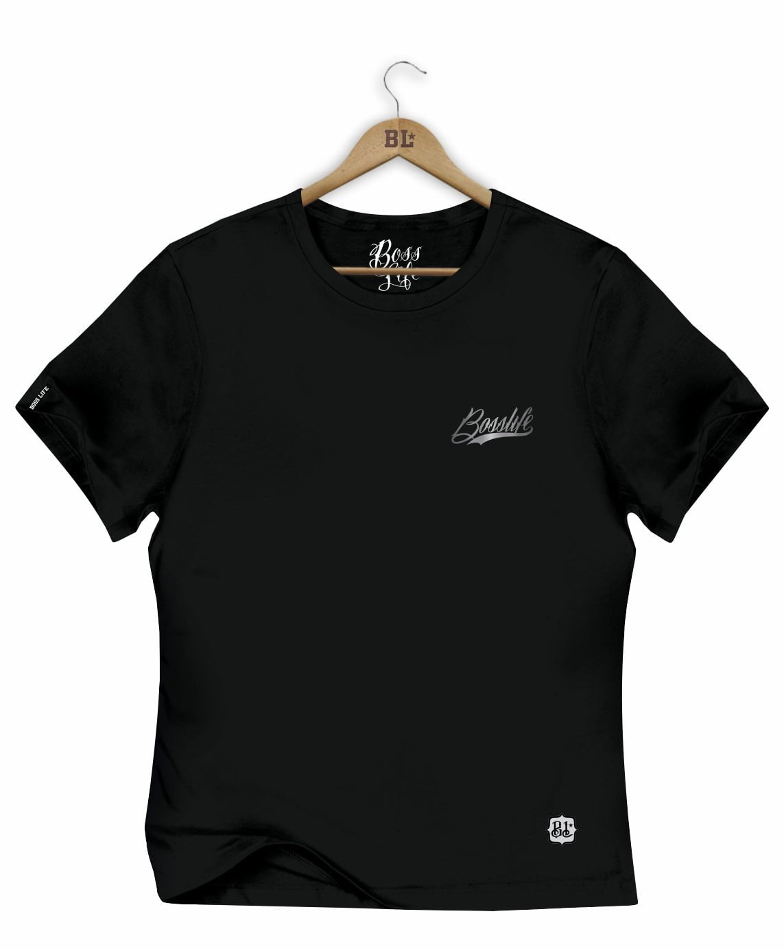 Camiseta Baby Look New Boss 2 Silver