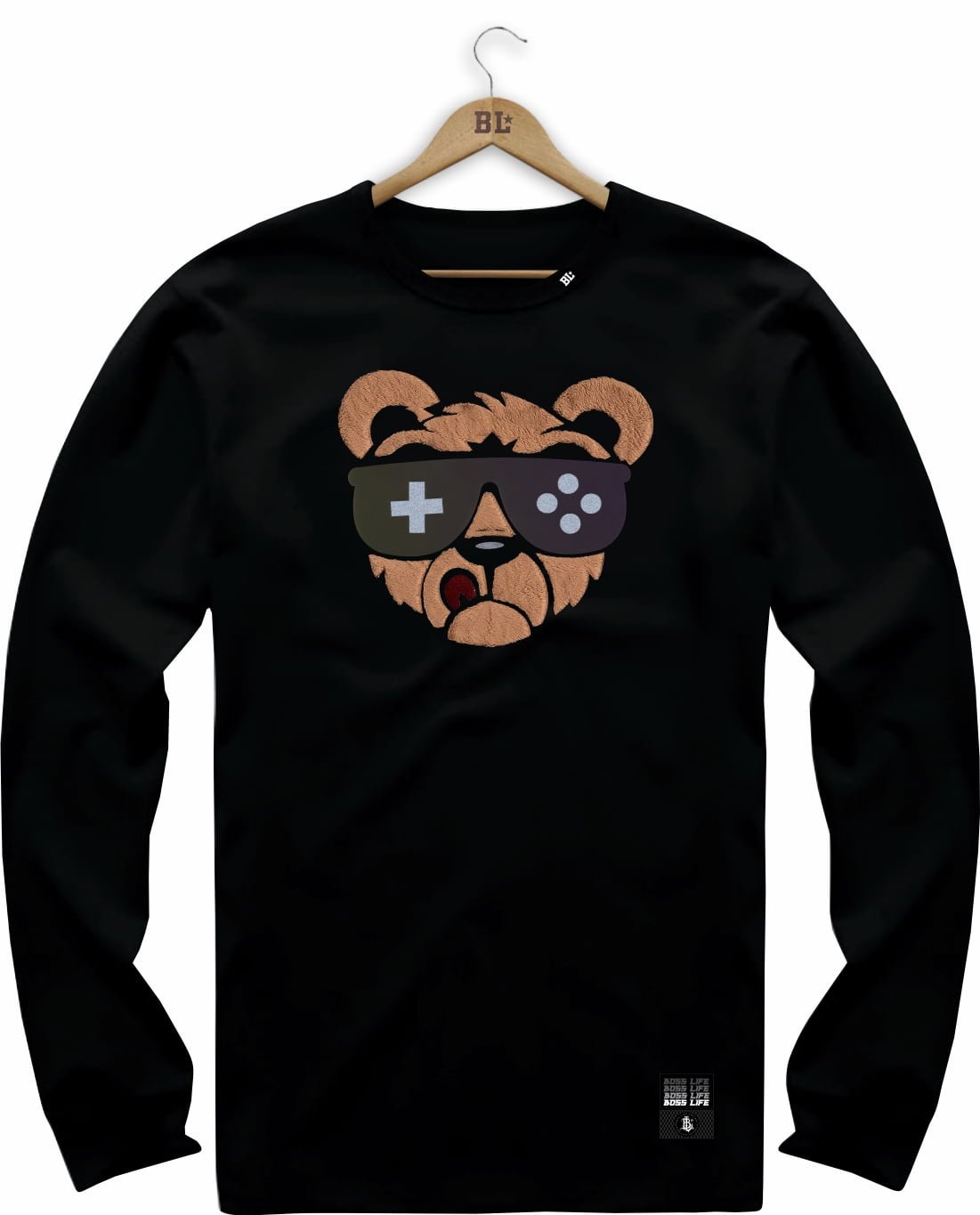Camiseta Manga Longa Bear Bl Sunglass