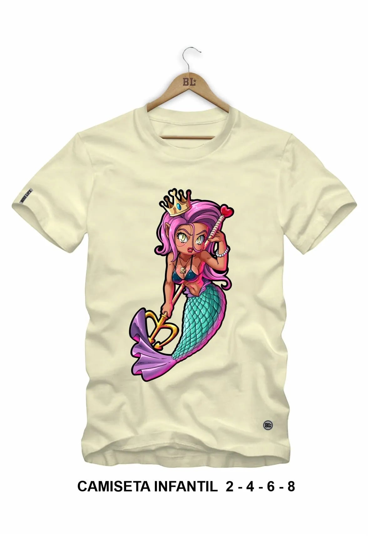 Camiseta Infantil Mermaid 
