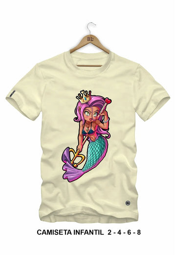 Camiseta Infantil Mermaid 