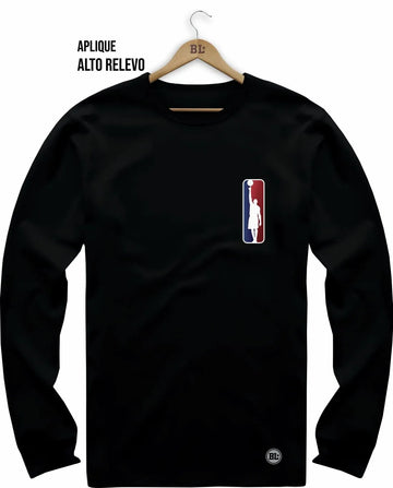 Camiseta Manga Longa Basket 17