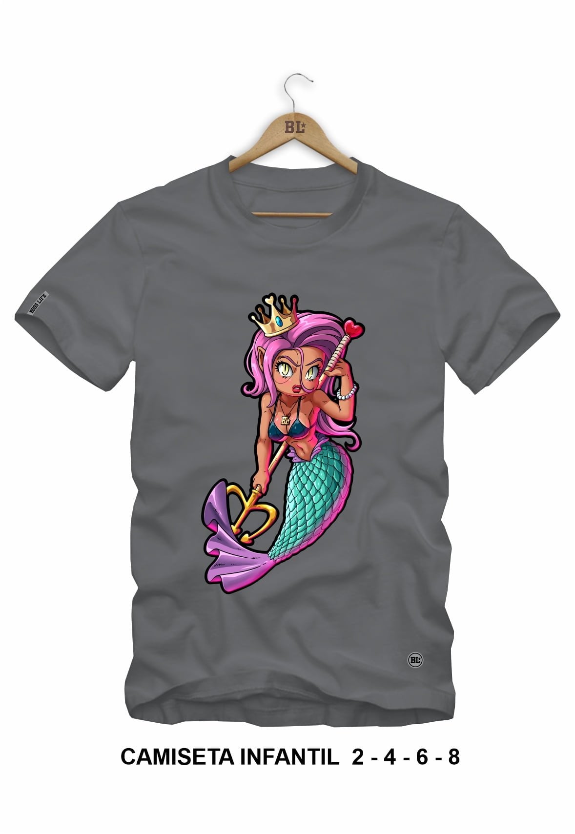 Camiseta Infantil Mermaid 