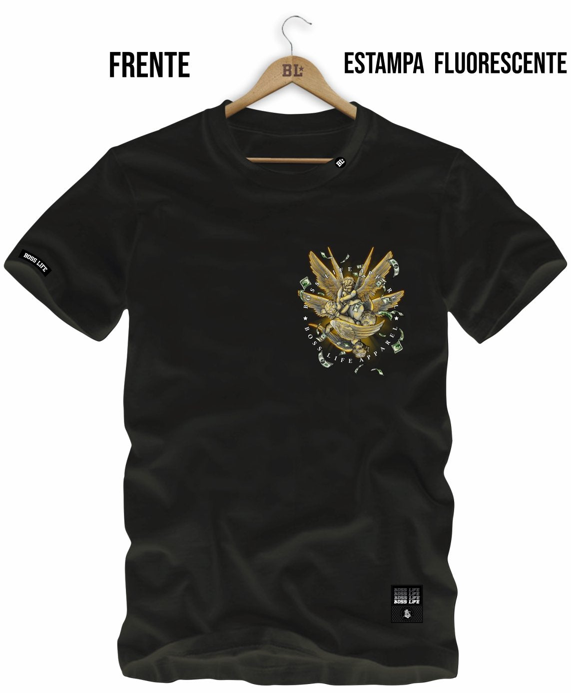 Camiseta Bl Dark Shine Cash Angel