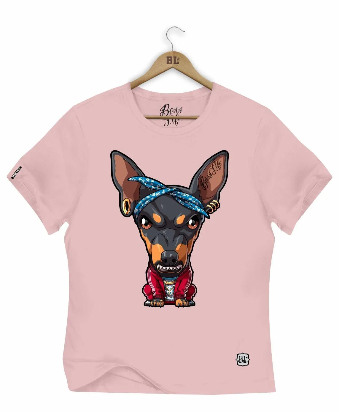 Camiseta Baby Look Pinscher Boss