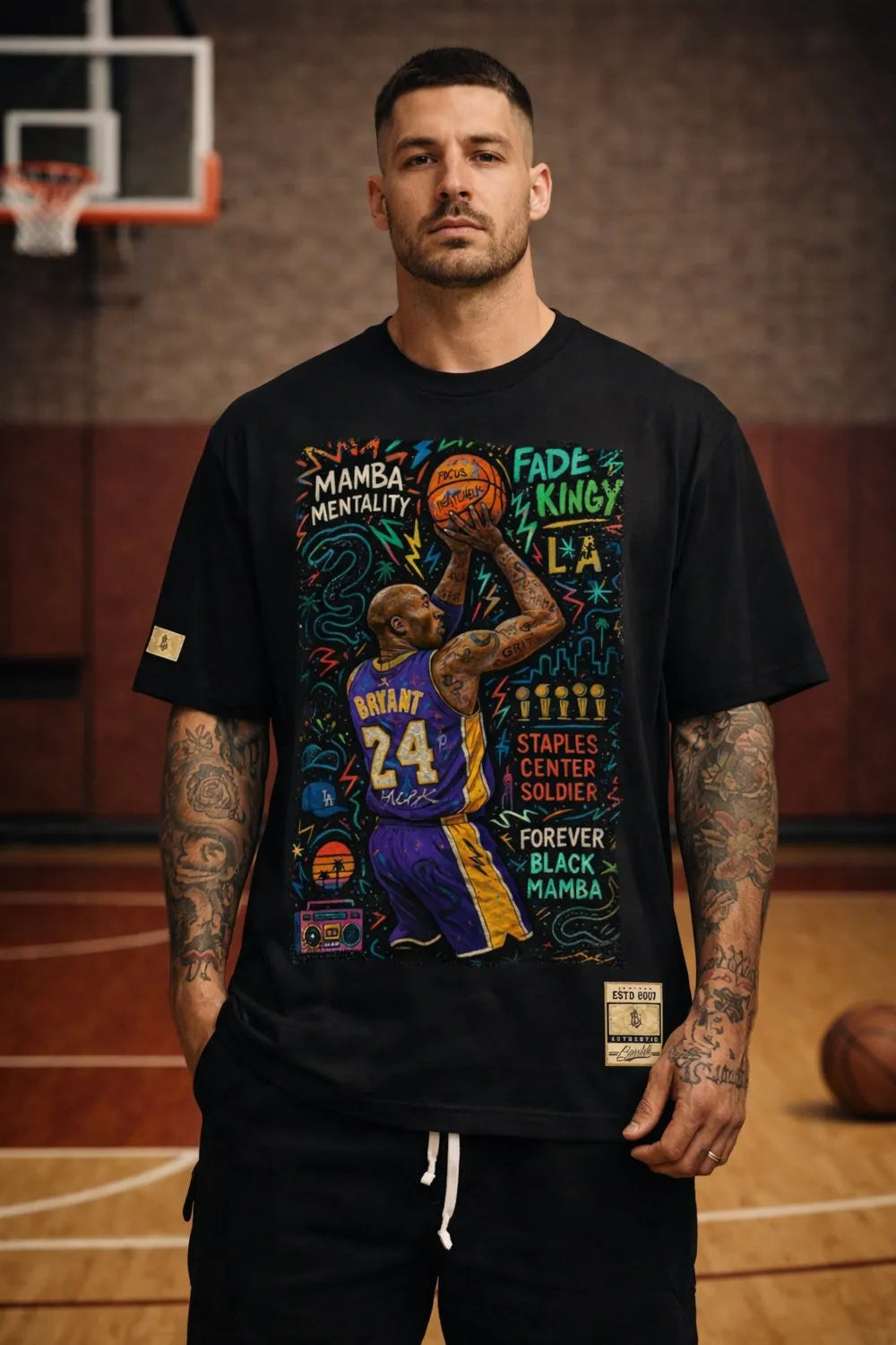 Camiseta Oversized Legends Black Mamba