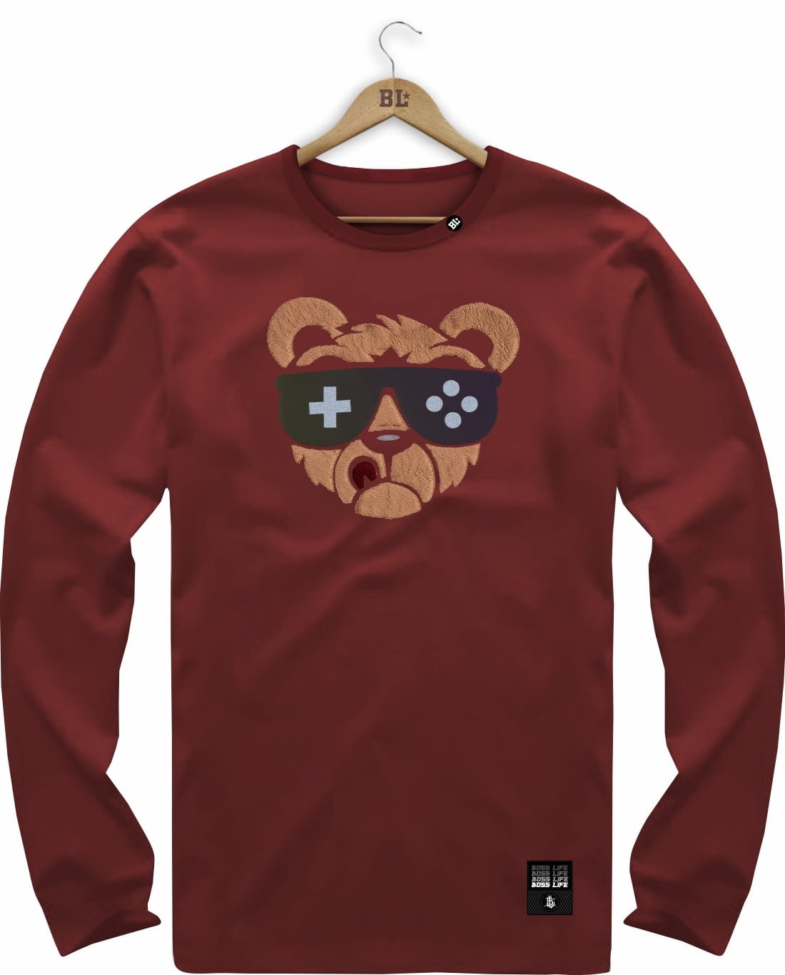 Camiseta Manga Longa Bear Bl Sunglass