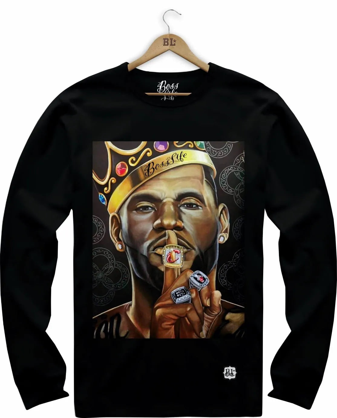 Camiseta Manga Longa King Basket