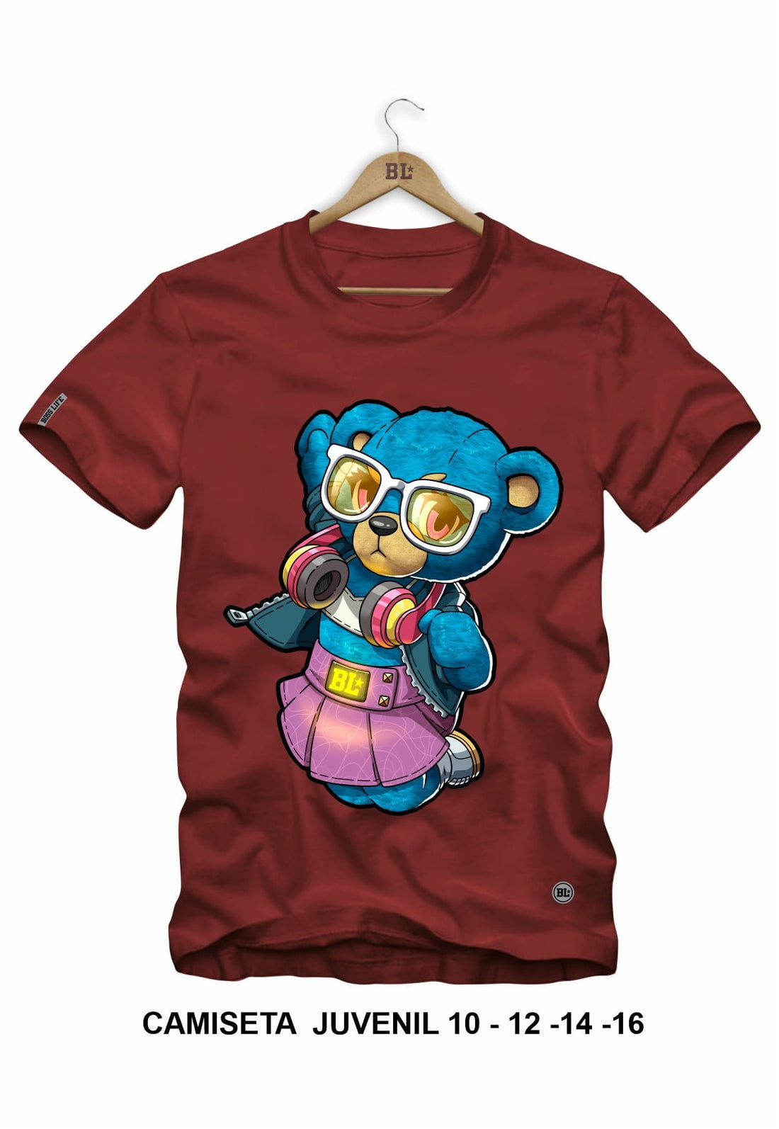 Camiseta Juvenil Blue Bear