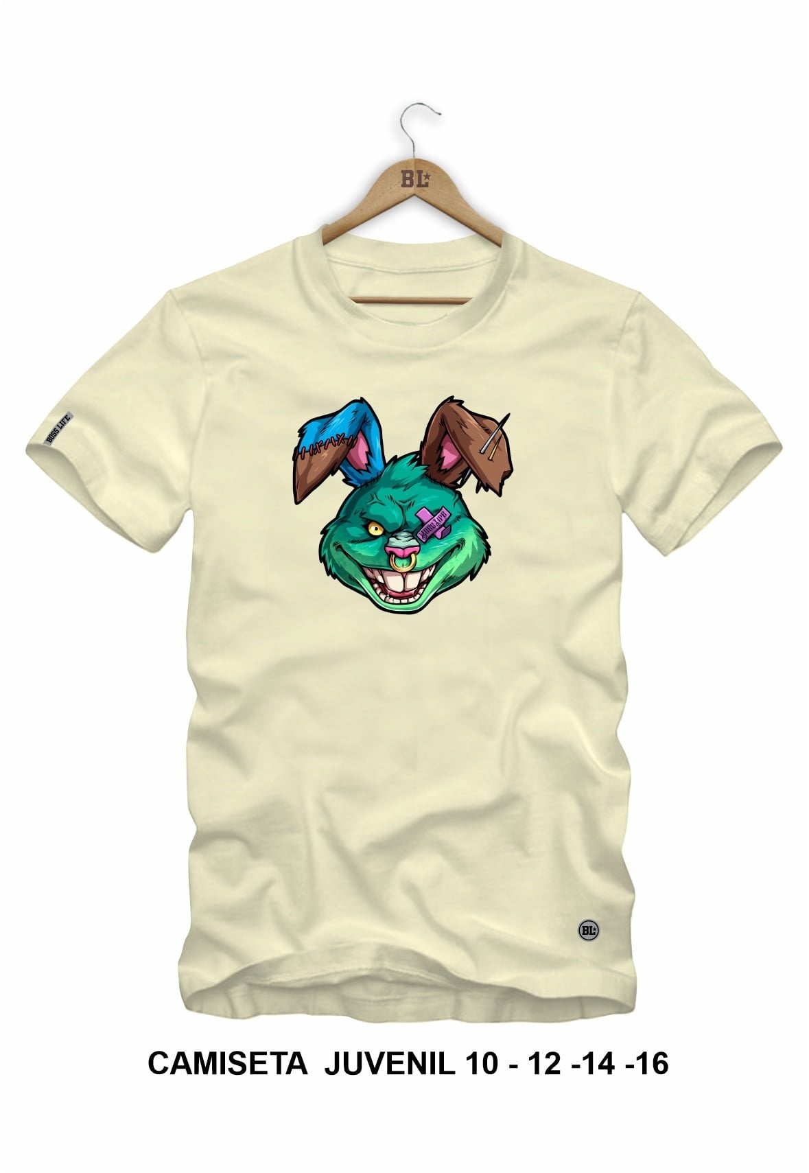 Camiseta Juvenil Bad Rabbit 