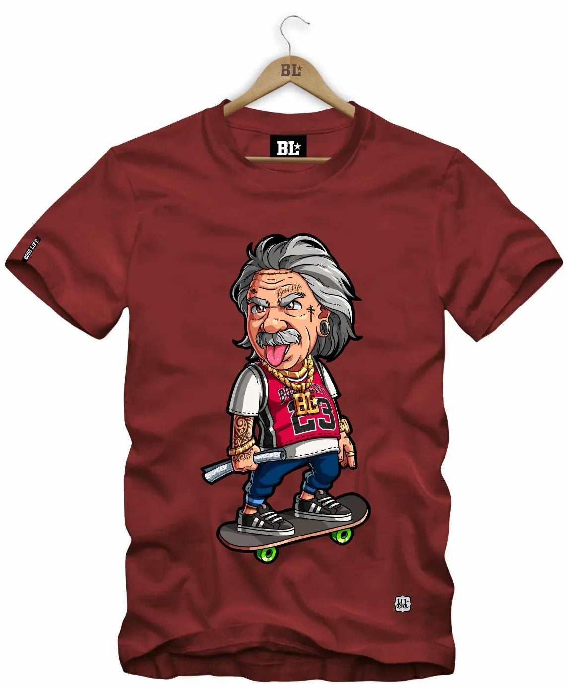 Camiseta Einstein Skate
