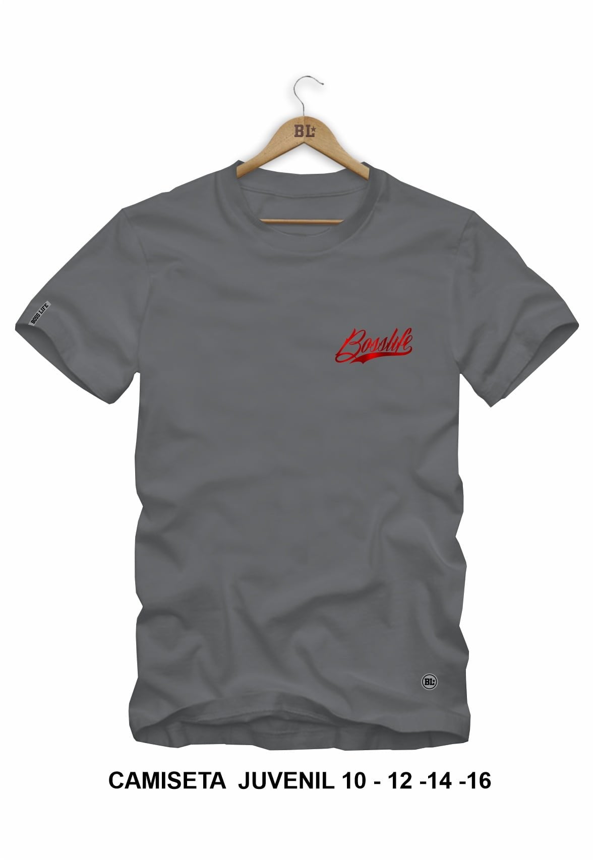 Camiseta Juvenil New Boss 2 Red