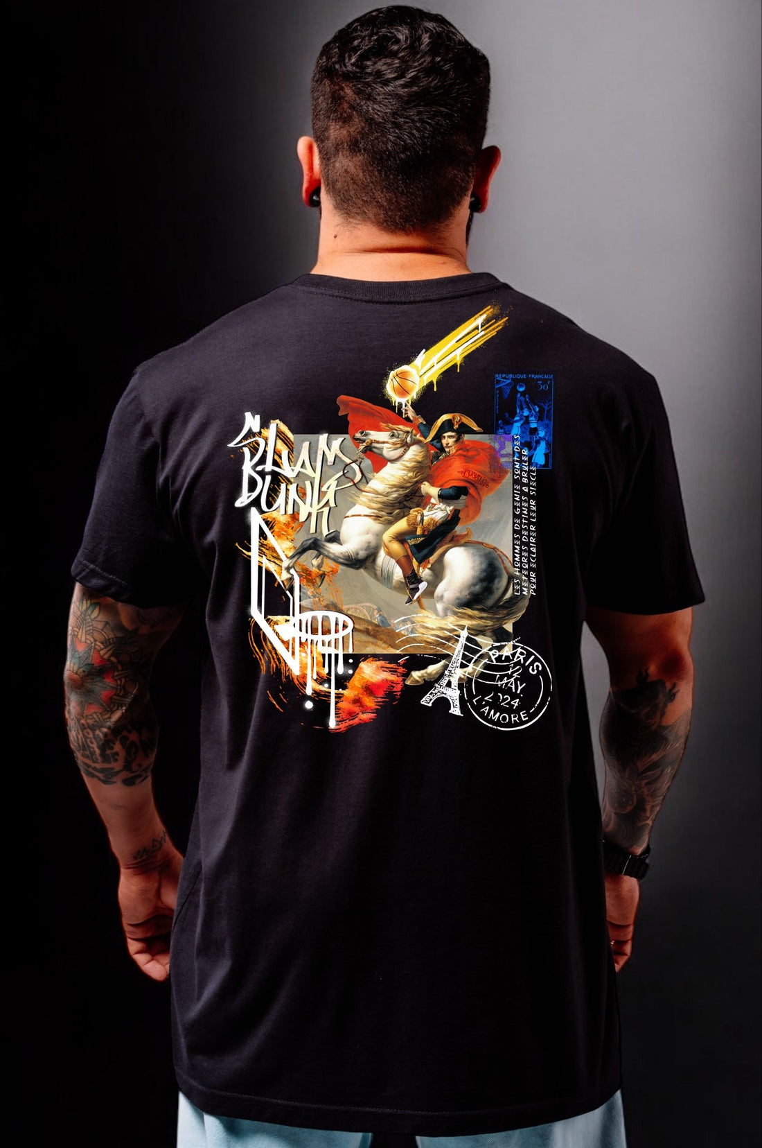 Camiseta Imperial Graffiti Frente e Costas