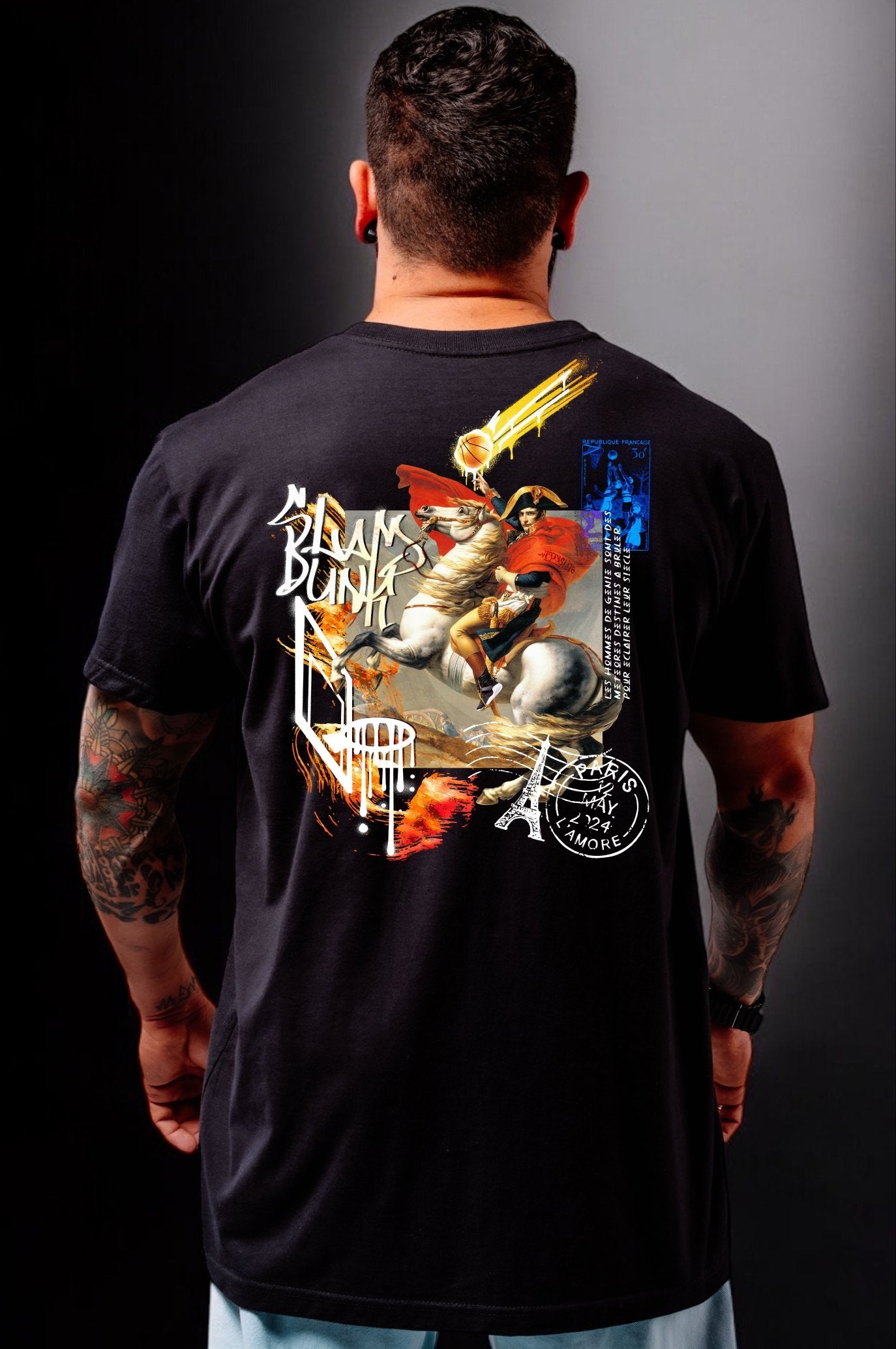 Camiseta Imperial Graffiti Frente e Costas