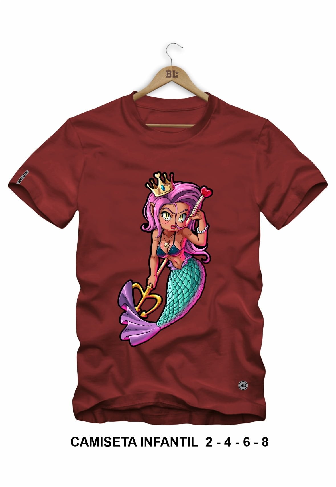Camiseta Infantil Mermaid 