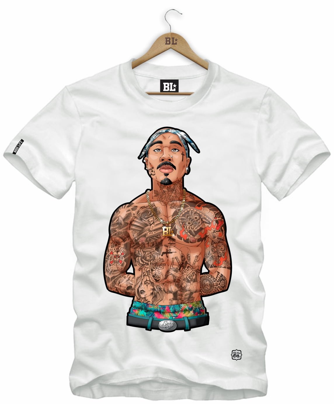 Camiseta Tupac