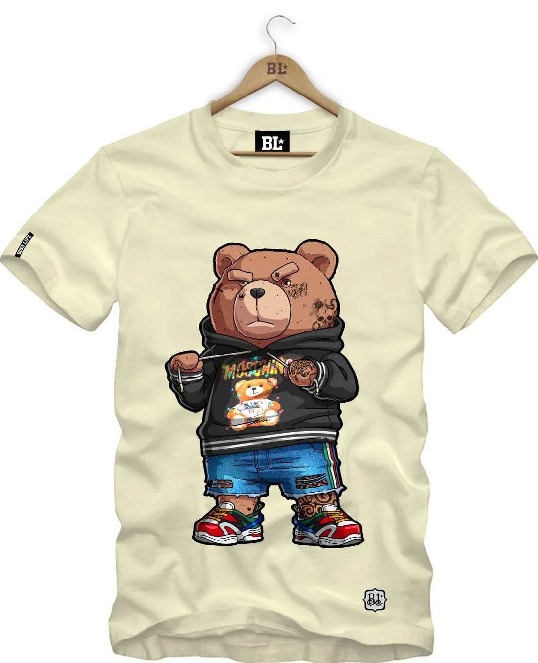 Camiseta Bear Streetwear