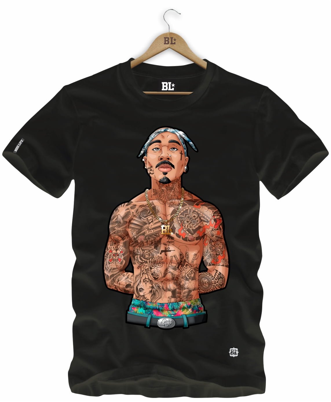 Camiseta Tupac