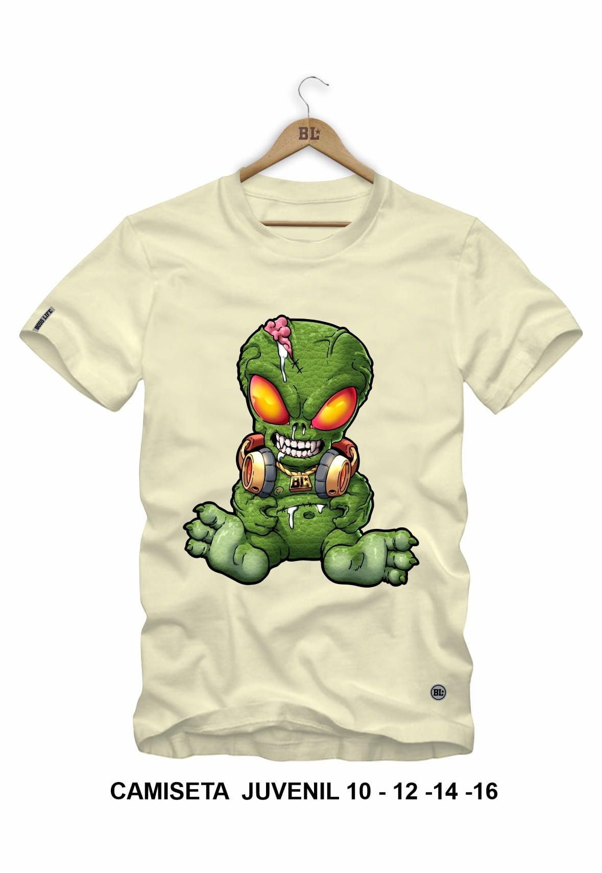 Camiseta Juvenil Alien 
