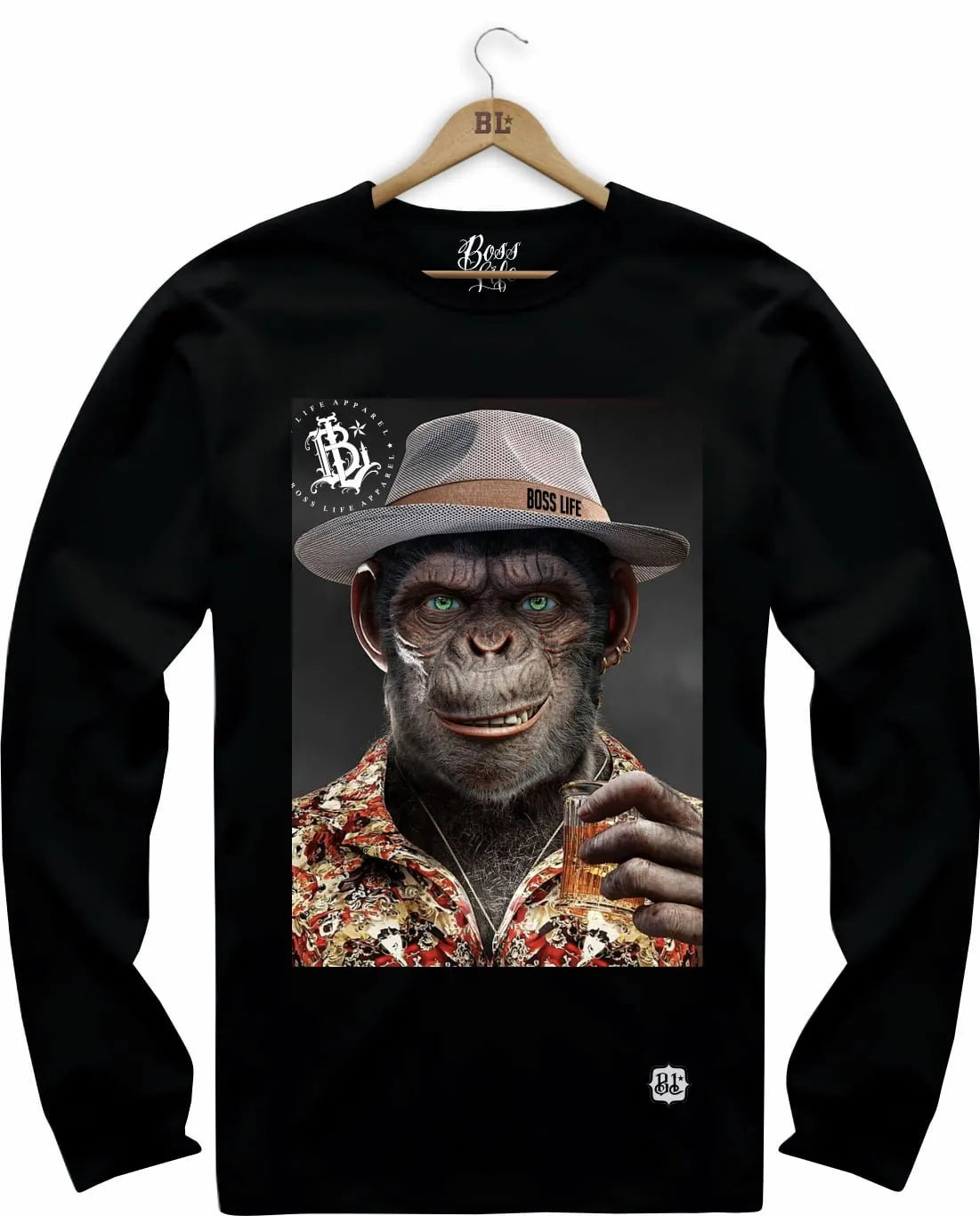 CAMISETA MANGA LONGA MONKEY 2