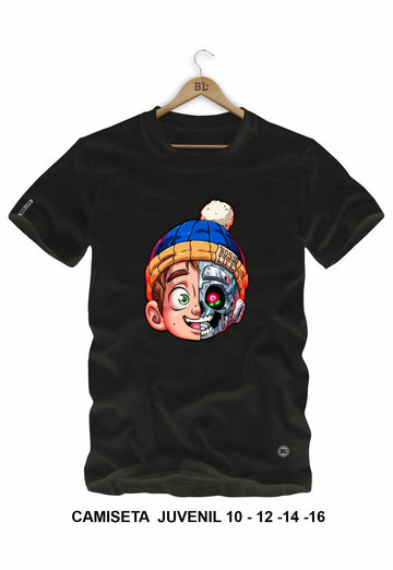 Camiseta Juvenil Terminator Boy