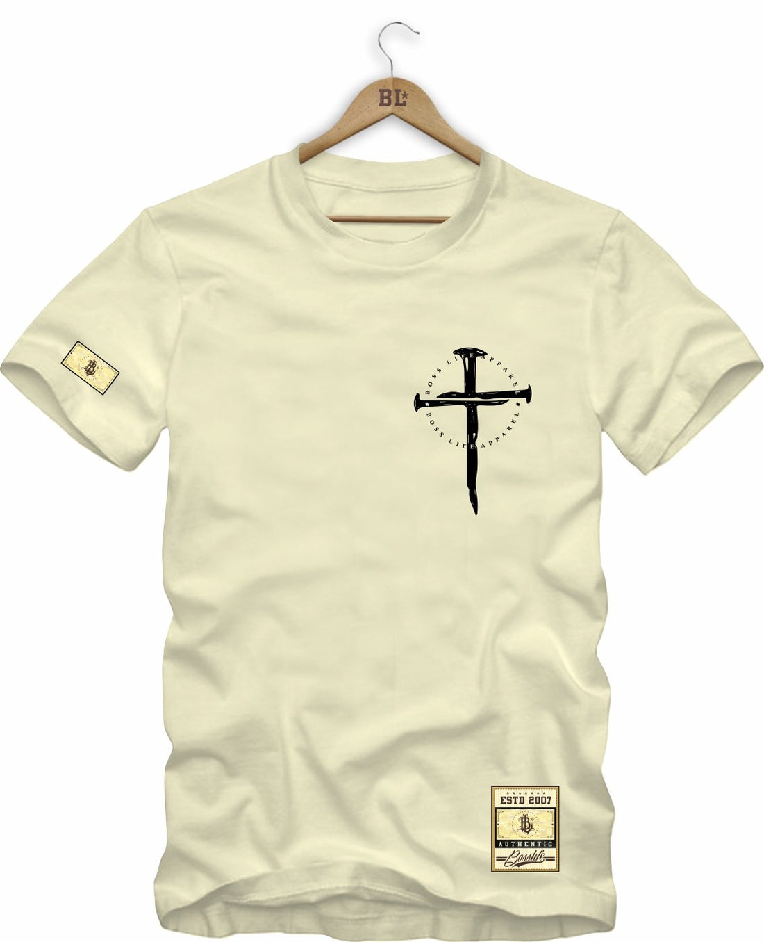 Camiseta Cross Bl Faith Frente e Costas