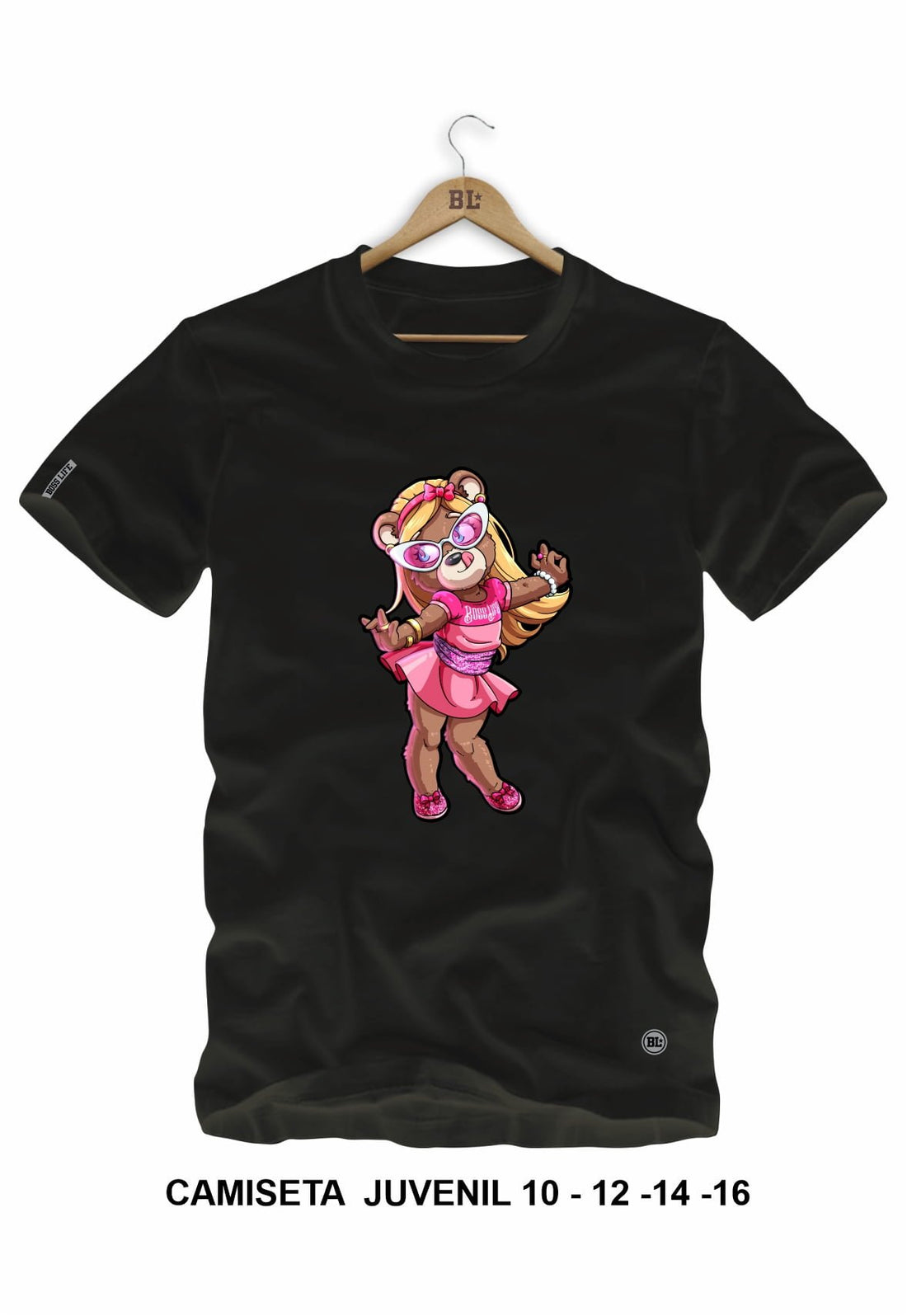 Camiseta Juvenil Bear Doll