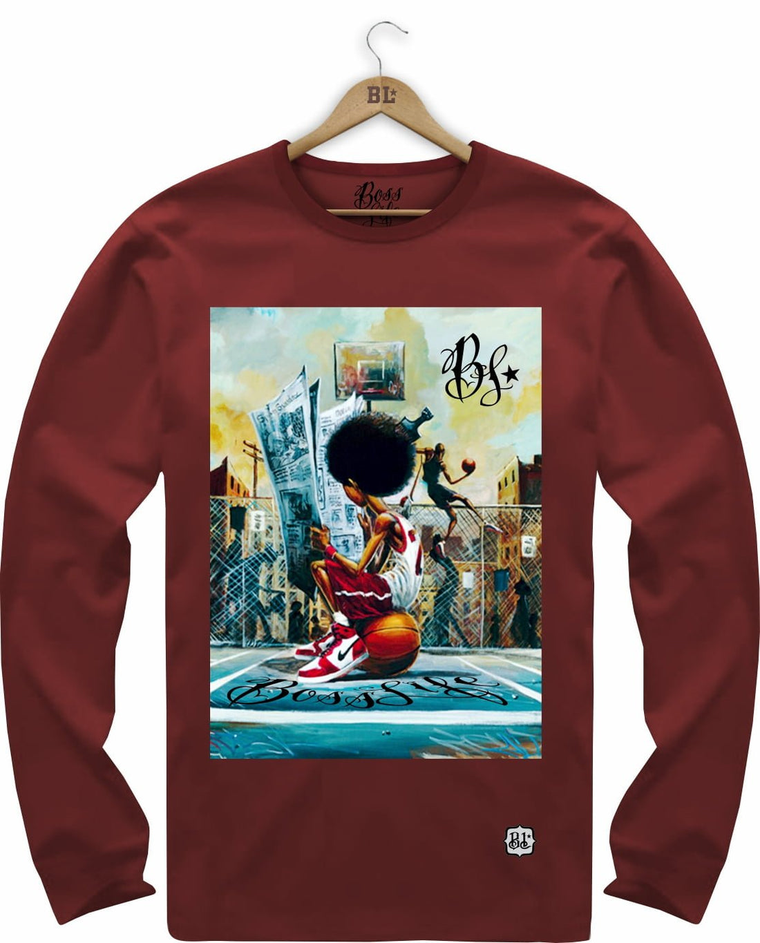 Camiseta Manga Longa Basket