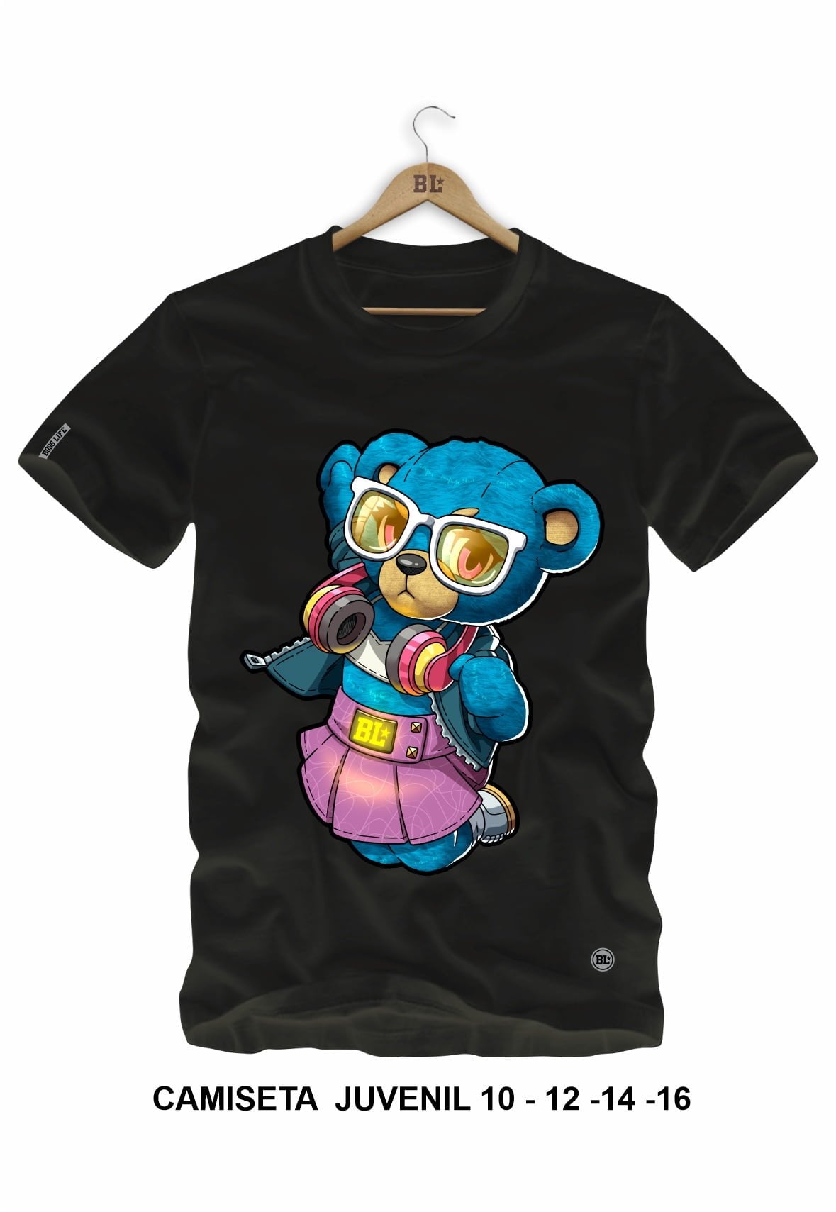Camiseta Juvenil Blue Bear