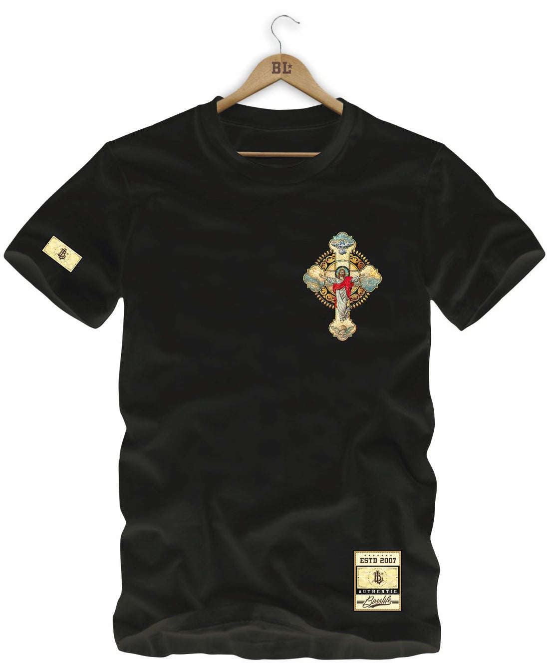 Camiseta Cristo Bl Faith Frente e Costas