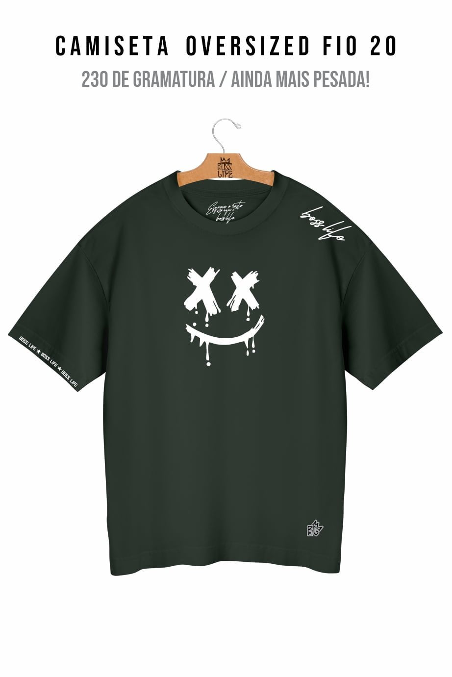 Camiseta Oversized Bl Small Monochrome