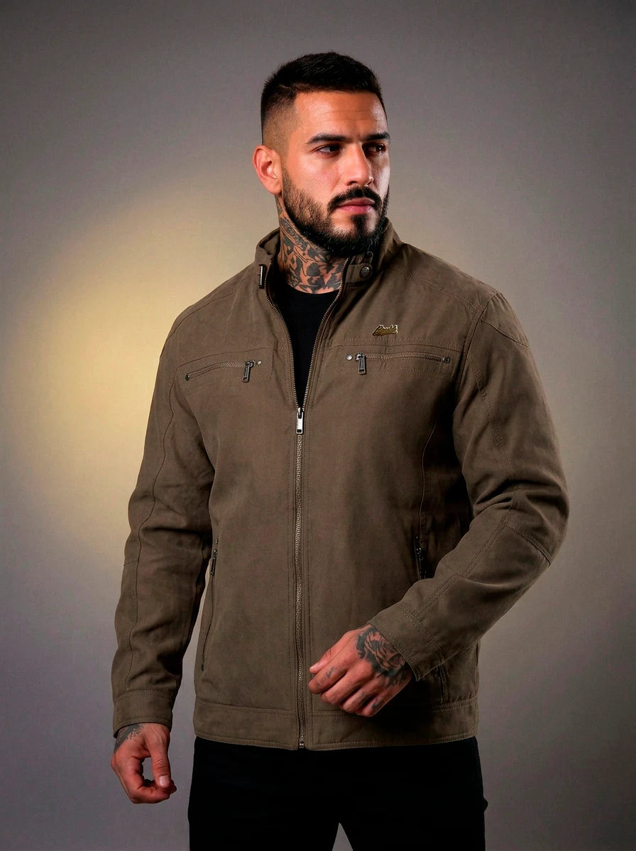 Jaqueta Sarja 02 Boss Life Verde frente