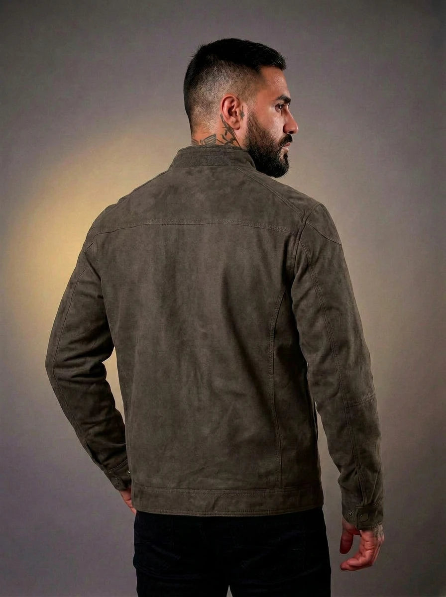 Jaqueta Sarja 02 Boss Life Verde costas