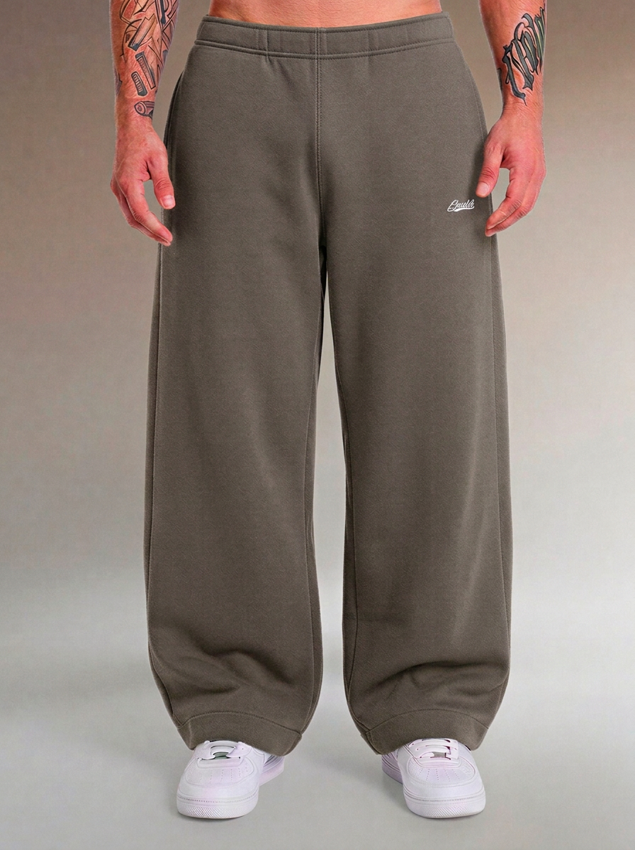 Calça Moletom Boss Life Marrom frente