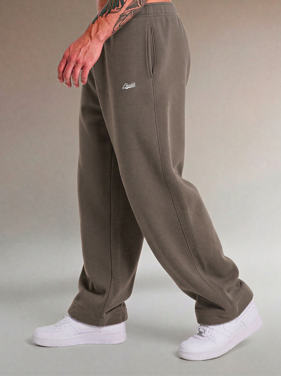 Calça Moletom Boss Life Marrom lateral