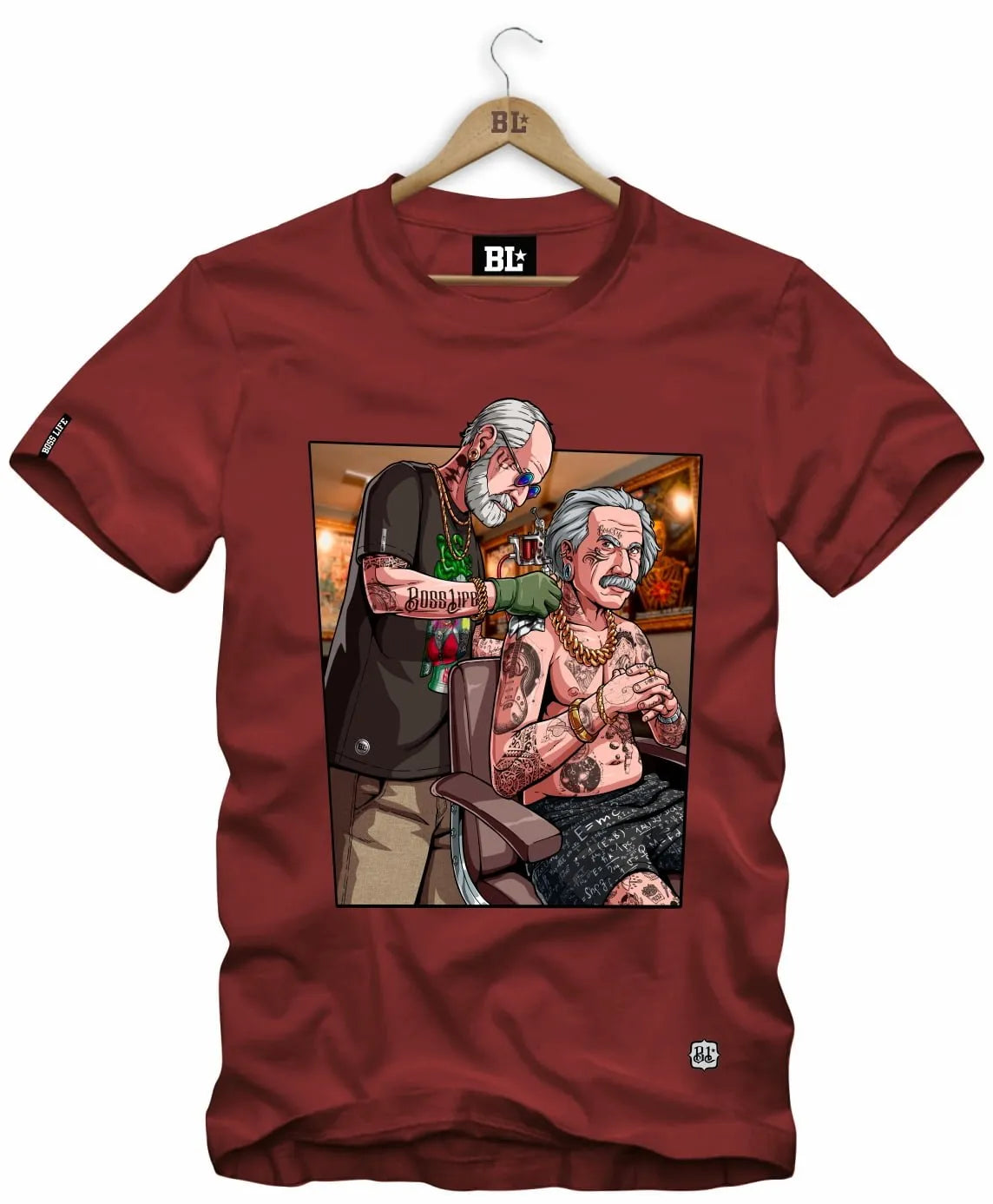 Camiseta Freud e Einstein