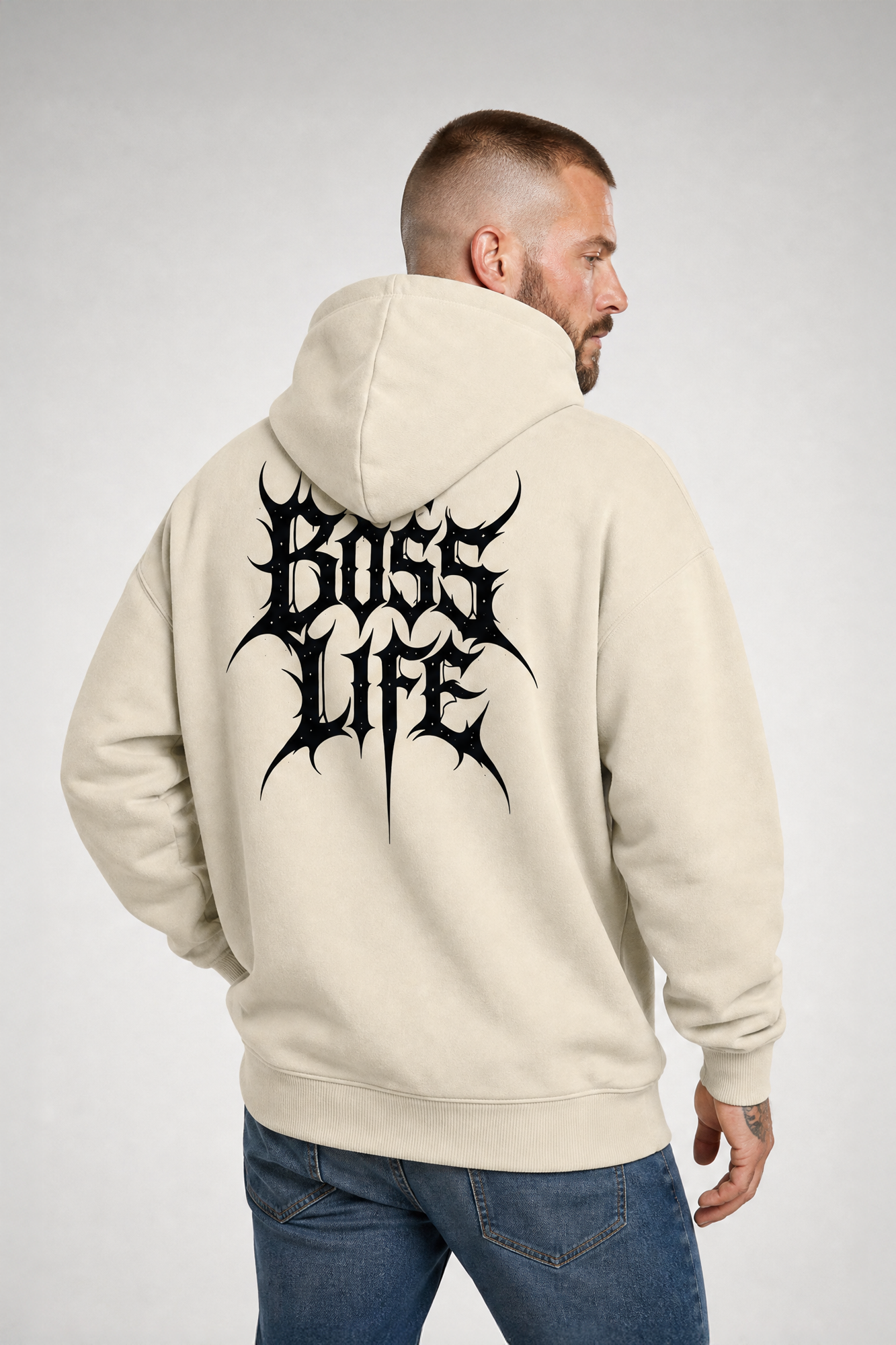 Moletom Metal Boss Life Off White costas
