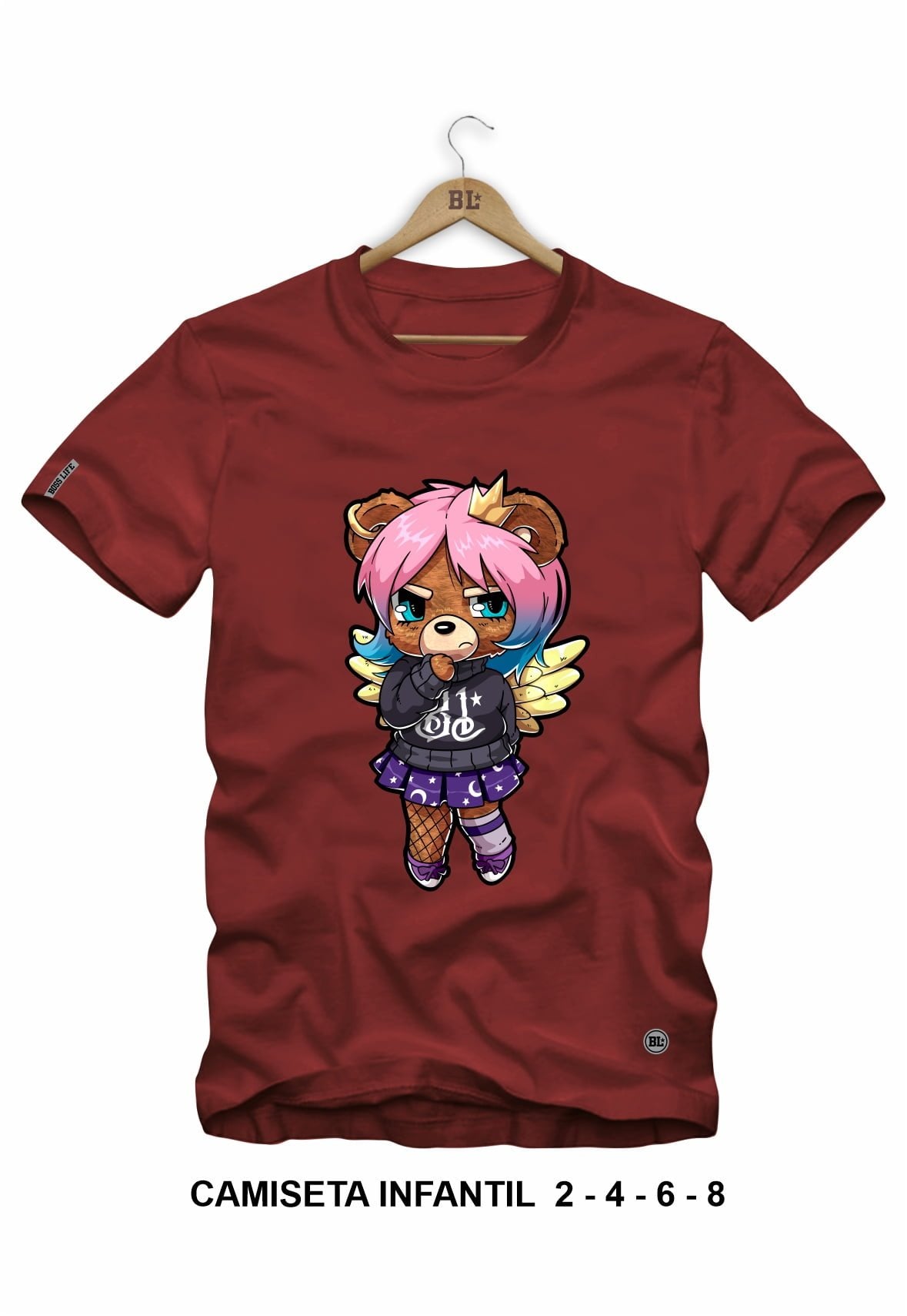 Camiseta Infantil Angel Bear