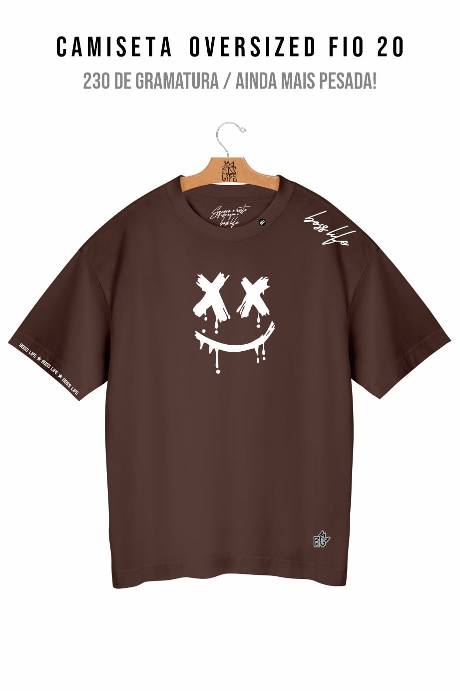 Camiseta Oversized Bl Small Monochrome