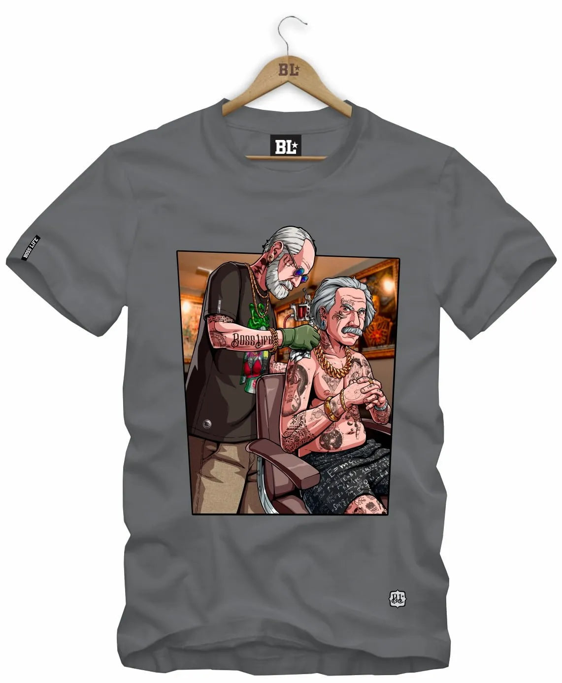 Camiseta Freud e Einstein