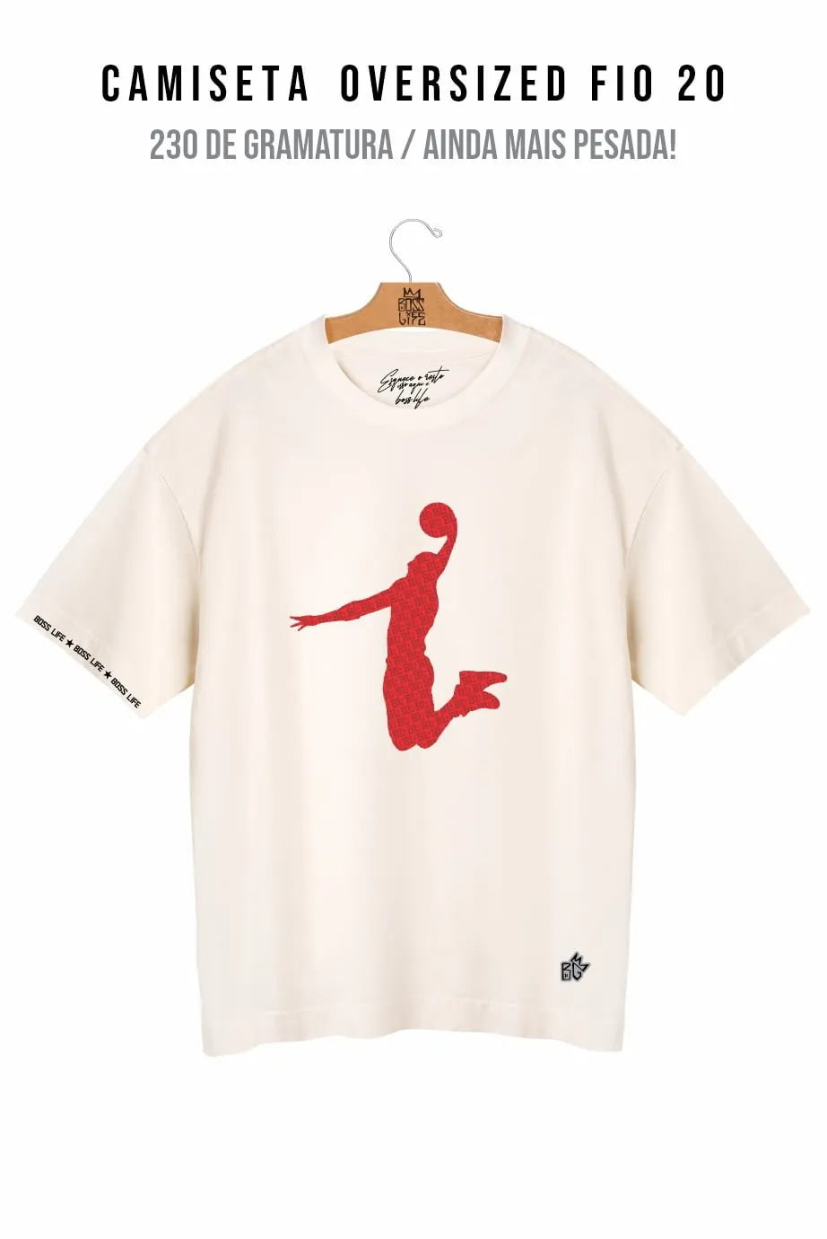 Camiseta Oversized Basket 7
