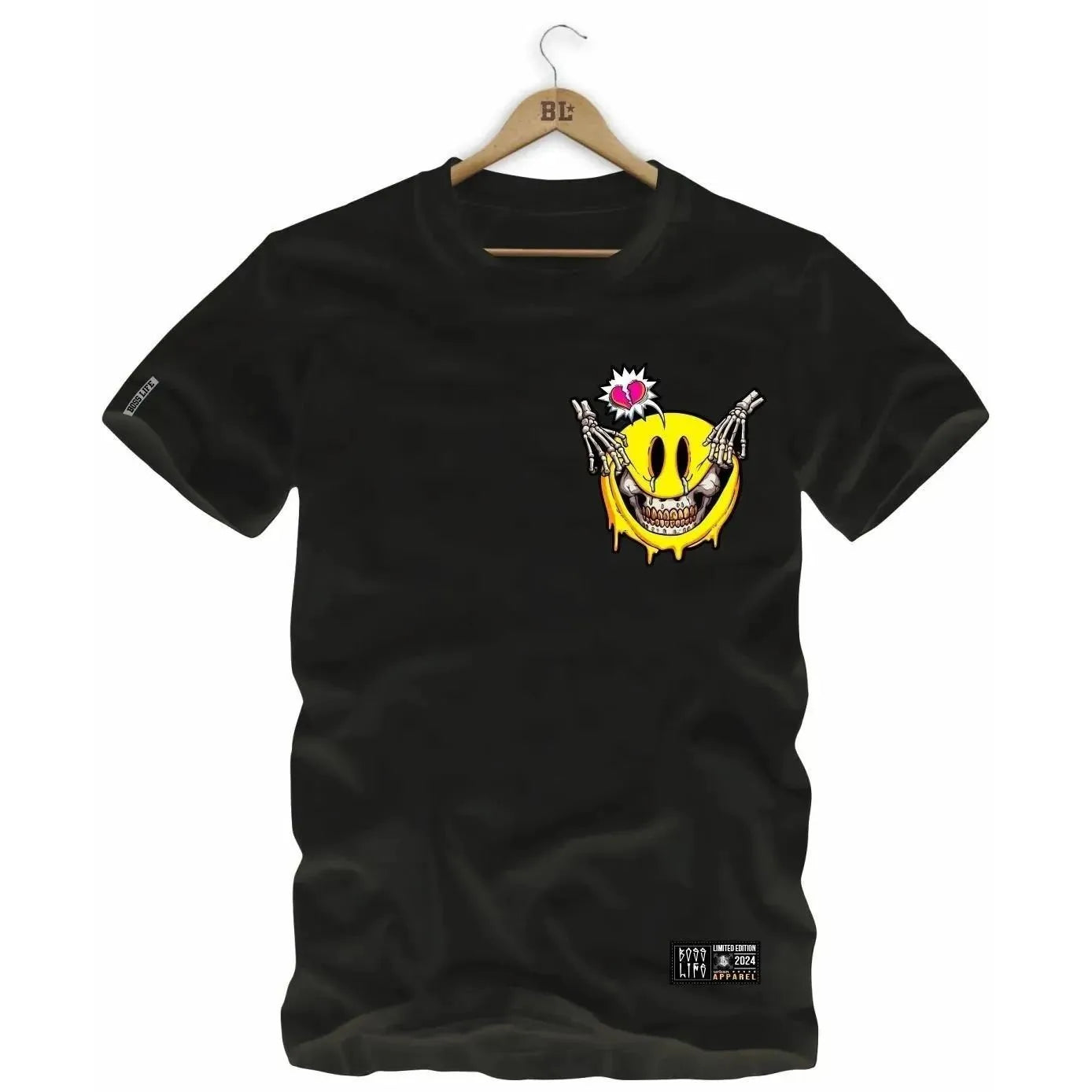 Camiseta Smile Skull BL Small