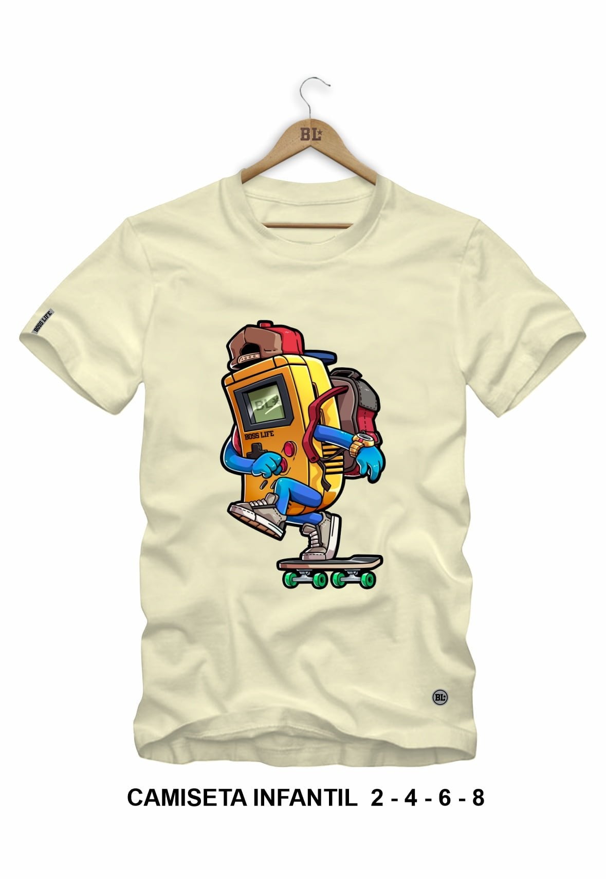 Camiseta Infantil Skate Roll