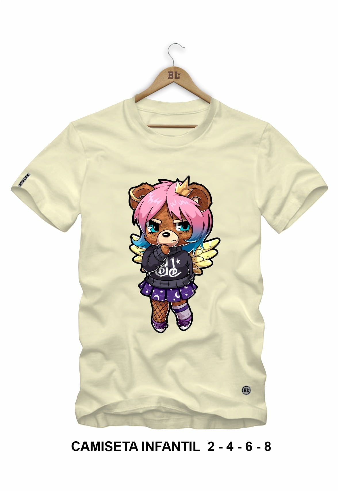 Camiseta Infantil Angel Bear