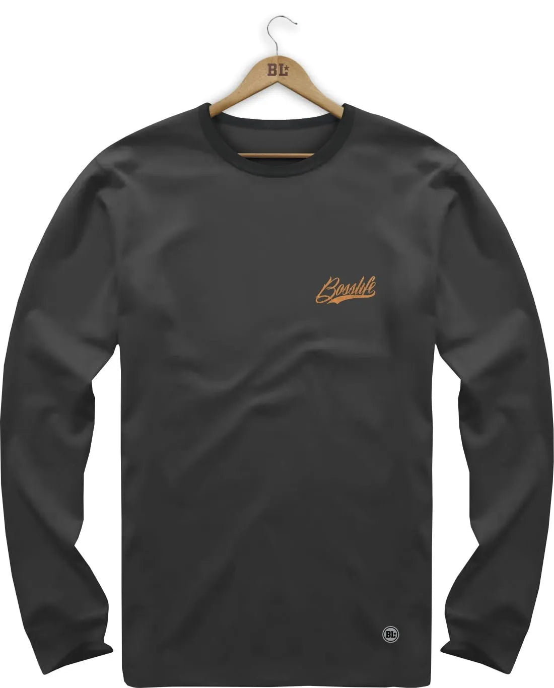 CAMISETA MANGA LONGA NEW BOSS 2 BROWN