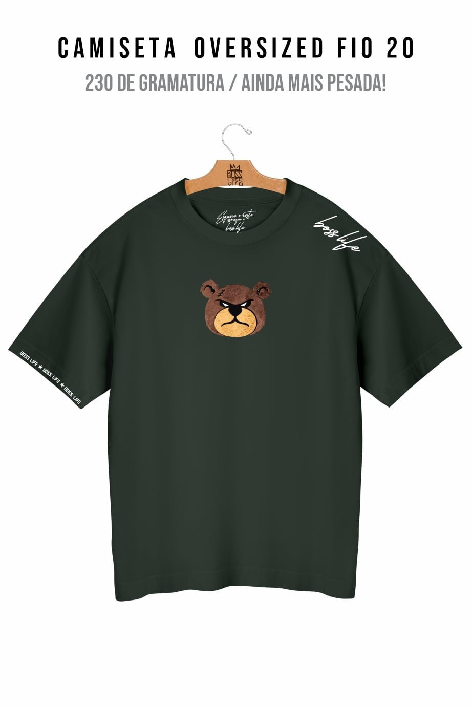 Camiseta Oversized Mini Scar