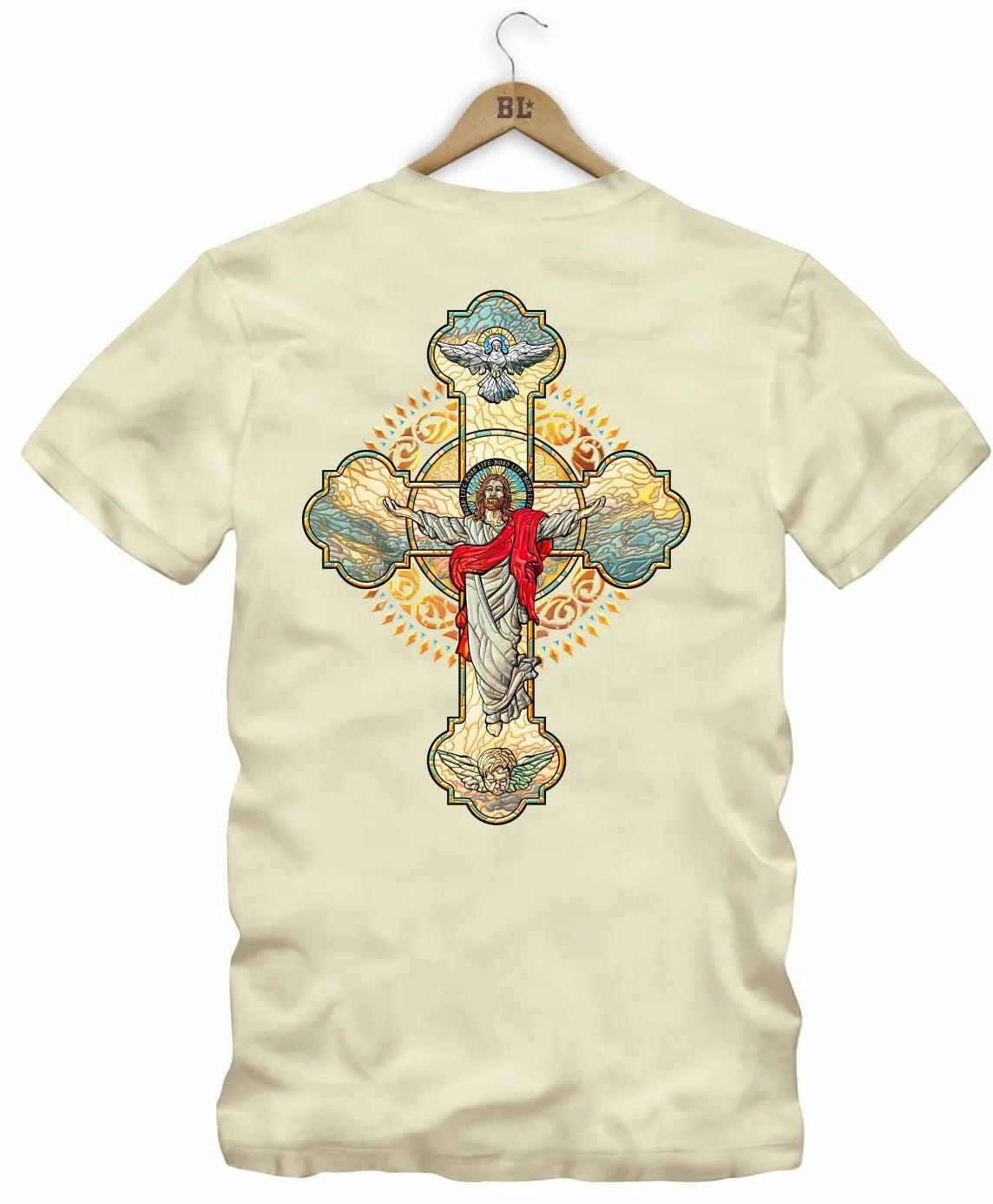 Camiseta Cristo Bl Faith Frente e Costas