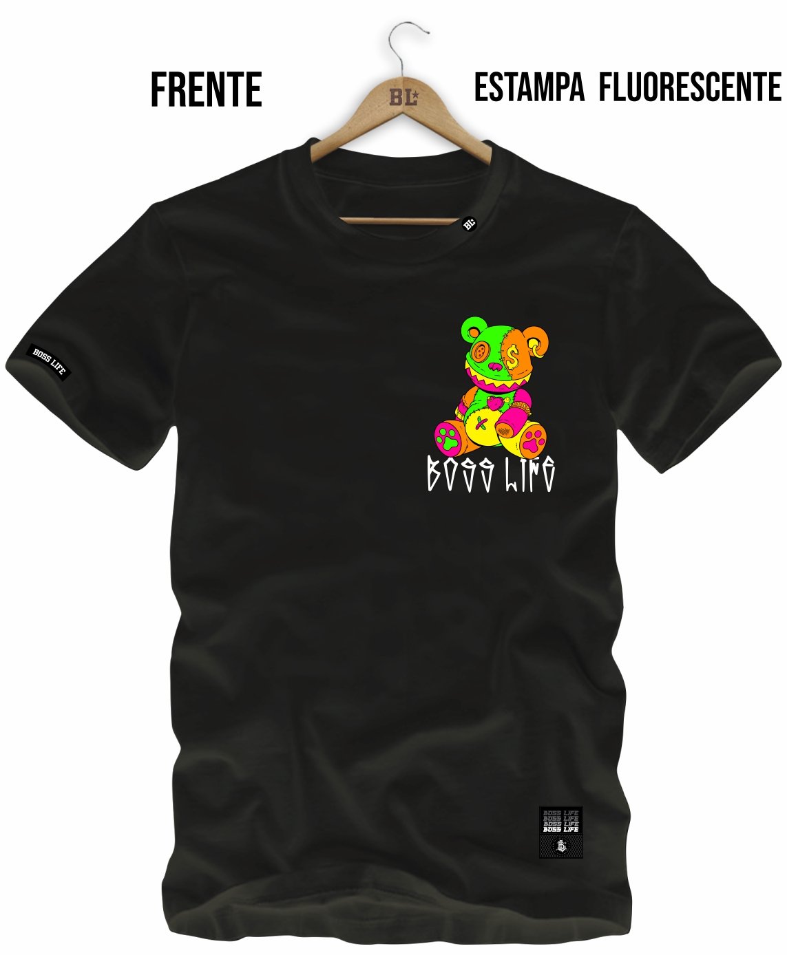 Camiseta Bl Dark Shine Bear Retail